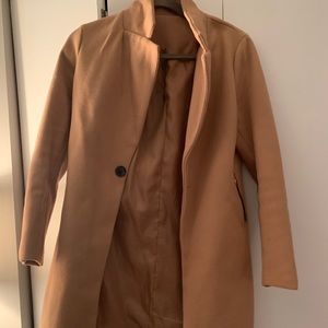 Camel pea coat